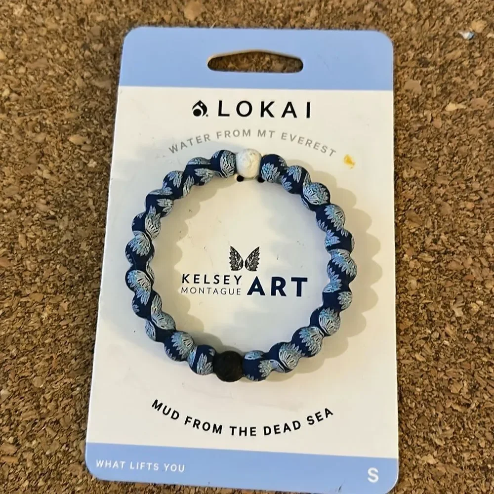 Lokai Kelsey Montague art bracelet  Size small